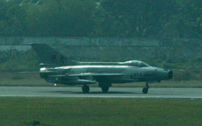 Bangladesh Air Force MiG, Dhaka