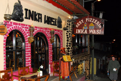 Inka Wasi restaurant, Aguas Calientes