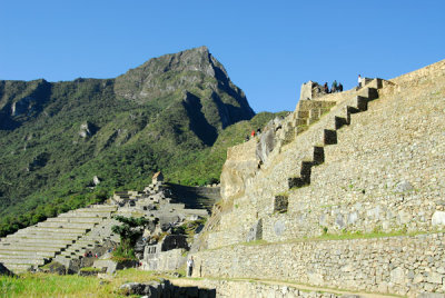 Terraces along the Central Plaza, Machu Picchu