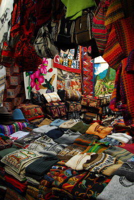 Tourist market, Aguas Calientes