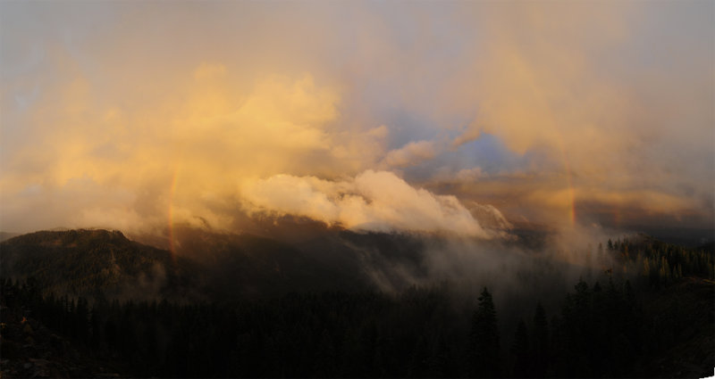 Full (albeit incomplete) Rainbow Pano 18 Oct 09