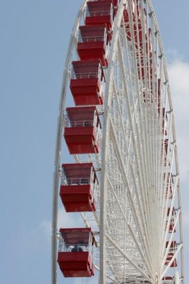 Up up at Navy Pier