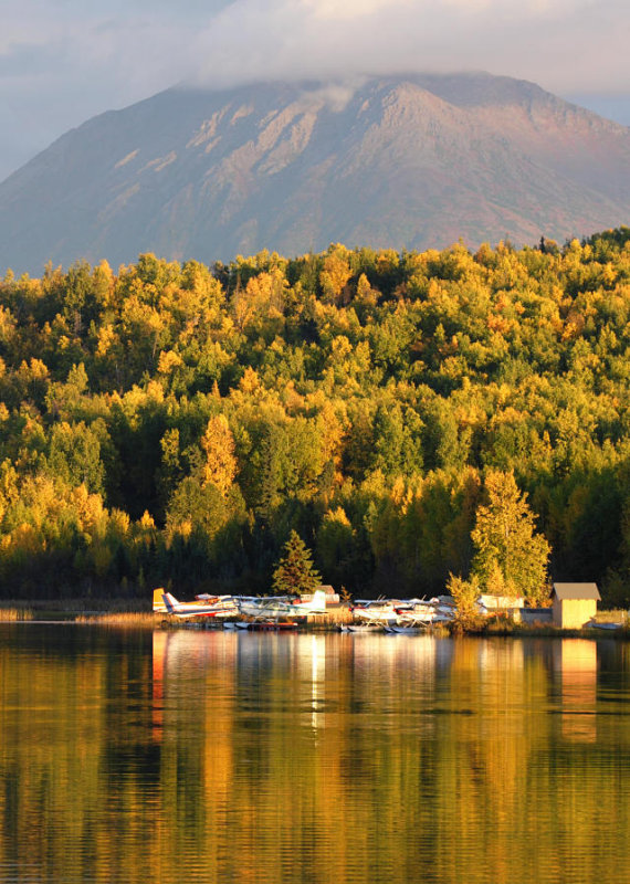 Evening Fall Colors & Float Planes