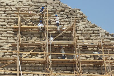 Saqqara; Restoration of Djoser