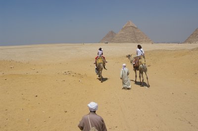 Trip in the dessert at Giza