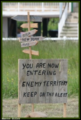 Ennemy territory! Be careful!