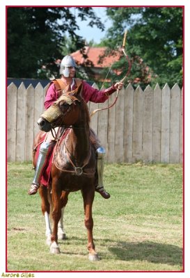 Archer romain  cheval