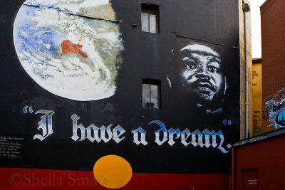 I have a dream  on building in Newtown
