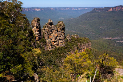 Three sisters at Blue Mountains
