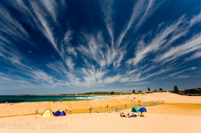 Narrabeen beach with 17-40 