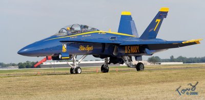 Blue Angel Jet