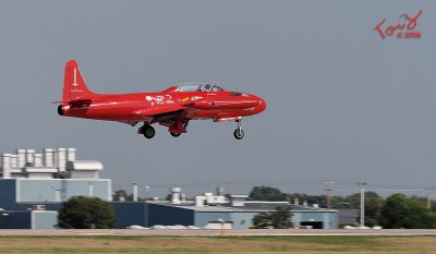 Red Jet Landing