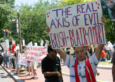 the real axis of evil(Bush*Blair*Olmert)