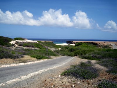Beach on northeast Aruba