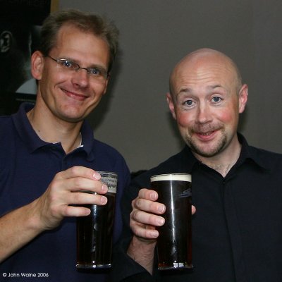Neil (Nordic) and Ade - Cheers!