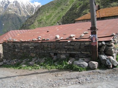 Gergeti village