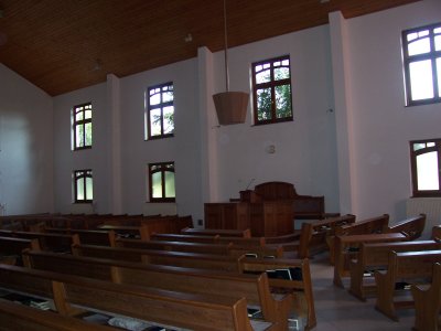 Ersekcsanad Church Sanctuary
