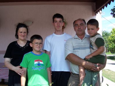 Ondrej Murtin Family, Kovacica, Serbia