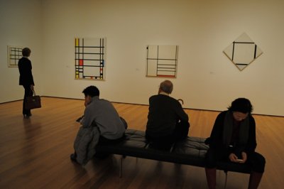 My fave is Piet Mondriaan (interesting angle with a painting above each head)