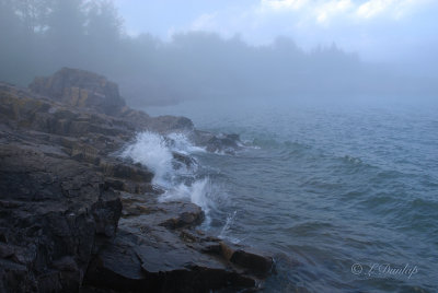 115.41 - Silver Bay:  Lake Superior In Fog