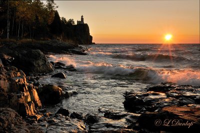 43.52 - Split Rock Lighthouse: Sunrise, Sept. 30th