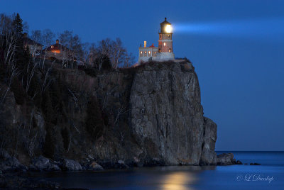 44.12 - Split Rock Lighthouse:  Lit For The Edmund Fitzgerald Memorial 2009
