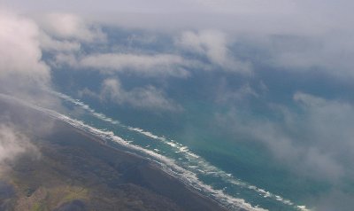 Leaving the shores of New Zealand