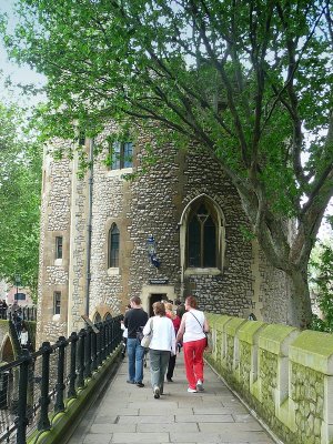 Visiting Tower of London.