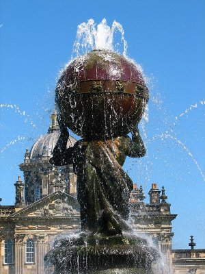 Fountain at Castle Howard.