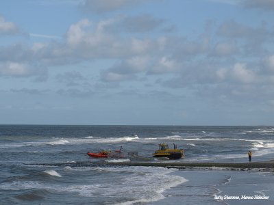 Petten - lancering reddingsboot