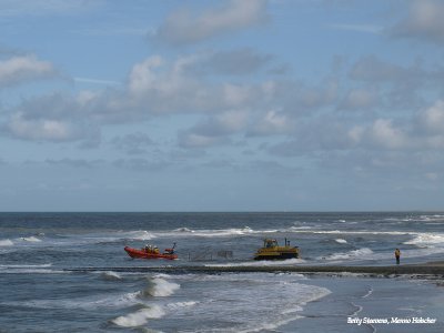 Petten - lancering reddingsboot