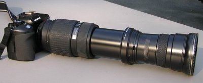 E-330 with 50-200mm and Raynox DCR-2020Pro