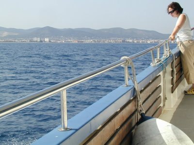 Debbie on the Ferry (1/7)