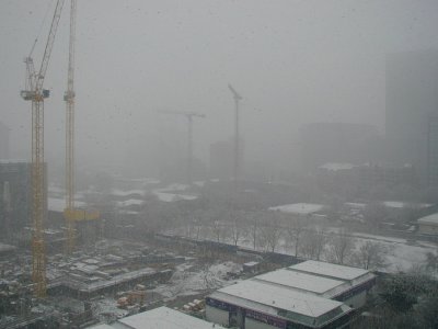 Snow in Canary Wharf (4/6)