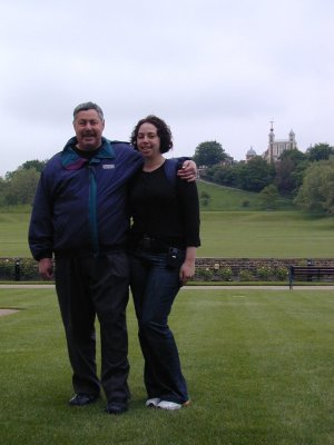 Debbie and Her Father in Greenwich (5/16)