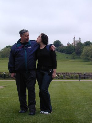 Debbie and Her Father in Greenwich (5/16)