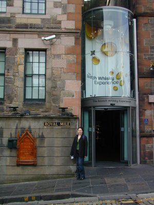 Outside the Scotch Whiskey Experience, Royal Mile (5/24)