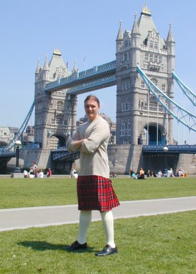 Modeling my Kilt from Edinburgh (6/8)