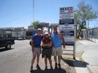 At the Mexican border