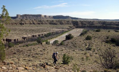 Descending to the Rio Puerco