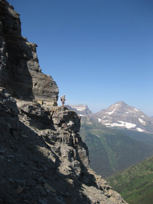 Mt Morgan 'balcony trail', Glacier NP