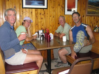 Brian,Martina, Richard, Glen- East Glacier