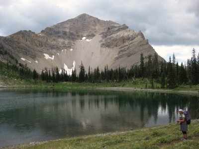 Dean Lake, Pentagon Mtn, Bob Marshall Wilderness