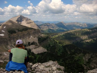 From Kevan Mountain, Bob Marshall Wilderness