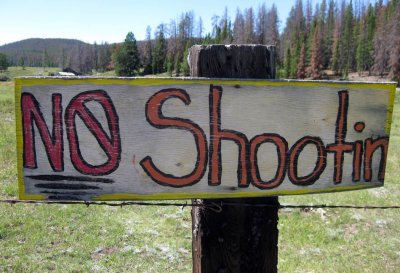 No Shootin'