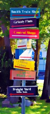 ART OF THE INLAND EMPIRE RAILWAY MUSEUM