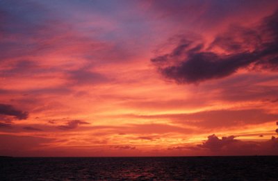 Sunset Over Tobago Cays, St. Vincent & Grenadines