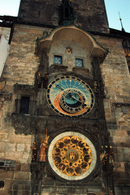 Old Town Hall Atronomical Clock, Prague, Czech Republic