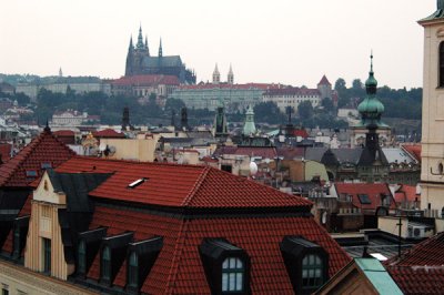 Prague Rooftops, Czech Republic