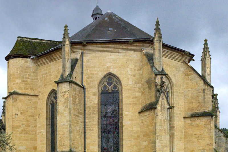 Saint Sacerdos cathedral (backside)